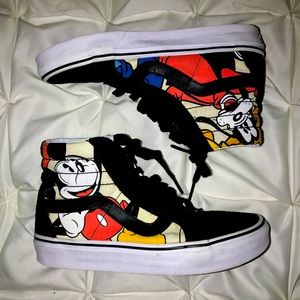 Vans x Disney Hi-Sk8t Sneakers // Size 5.5 W